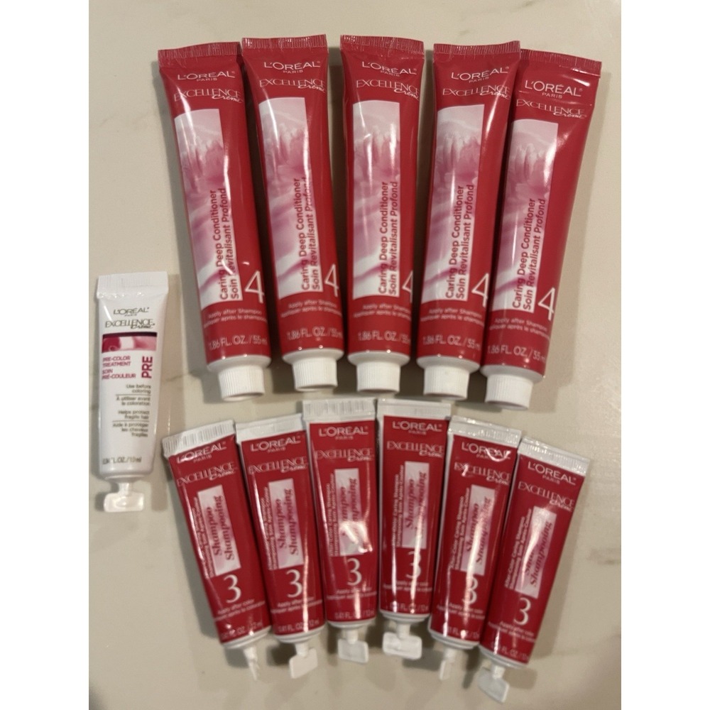10‎ L'Oreal Excellence Creme Conditioning Hair Treatment Conditioner 1.86 Loreal